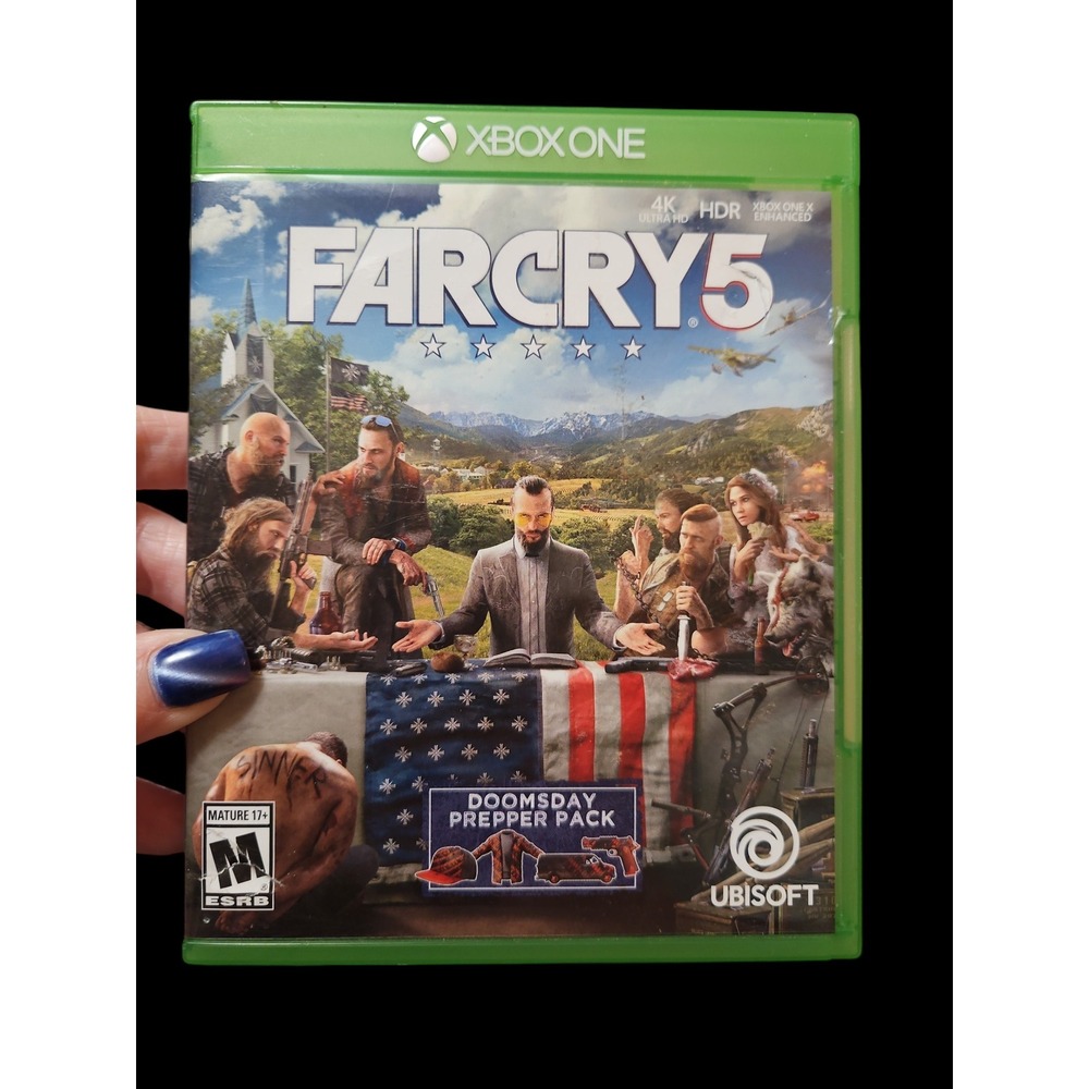 Far Cry 5 Xbox One Game Ubisoft Doomsday Prepper Pack New Sealed  0634